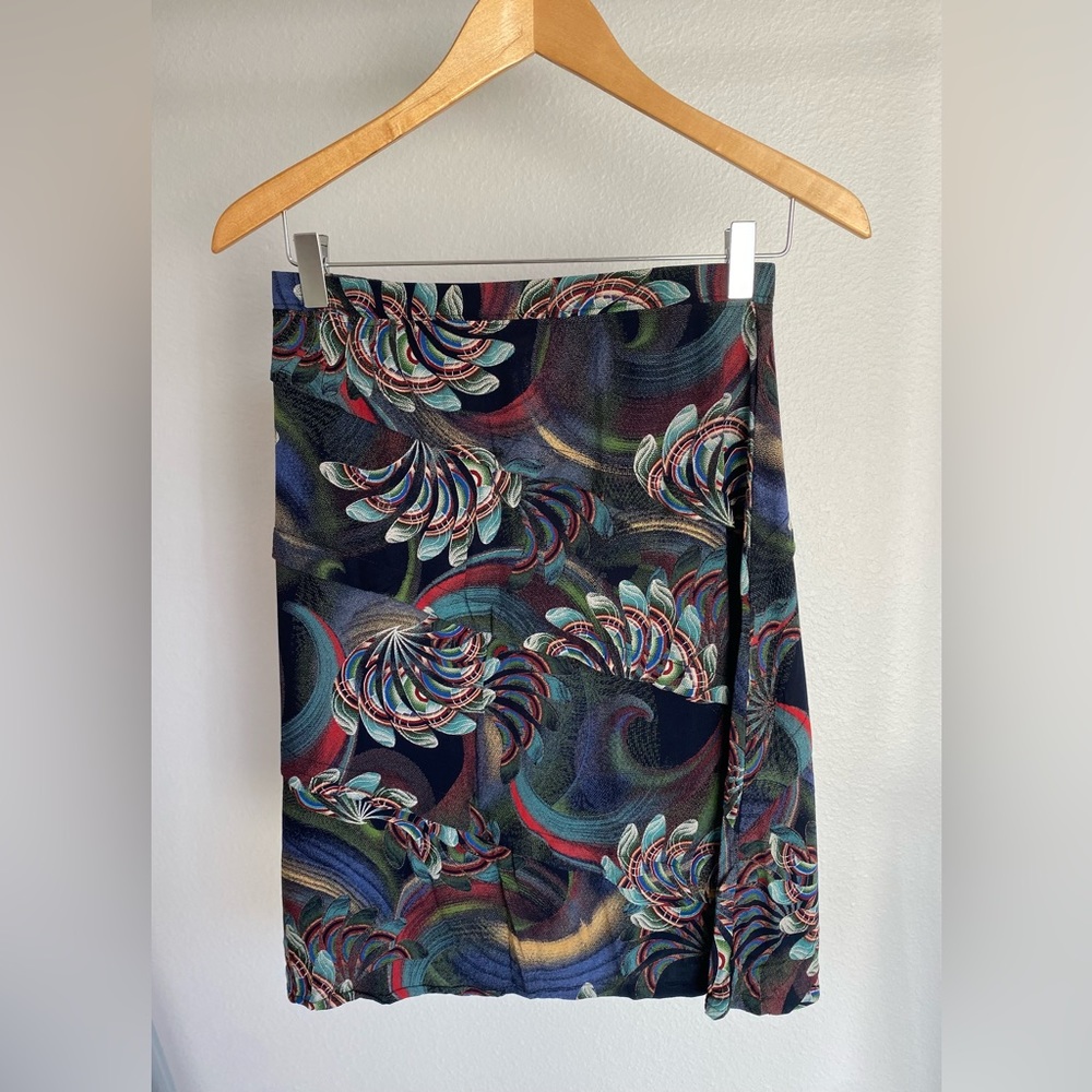 A line multi color skirt XS/S